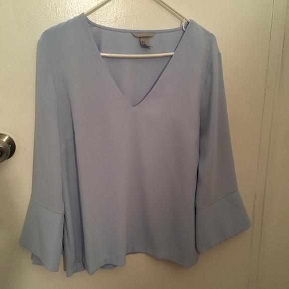 H&M Tops - H&M Light Blue Blouse